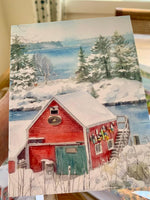 Watercolor Print Notecards