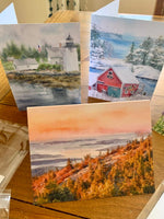 Watercolor Print Notecards